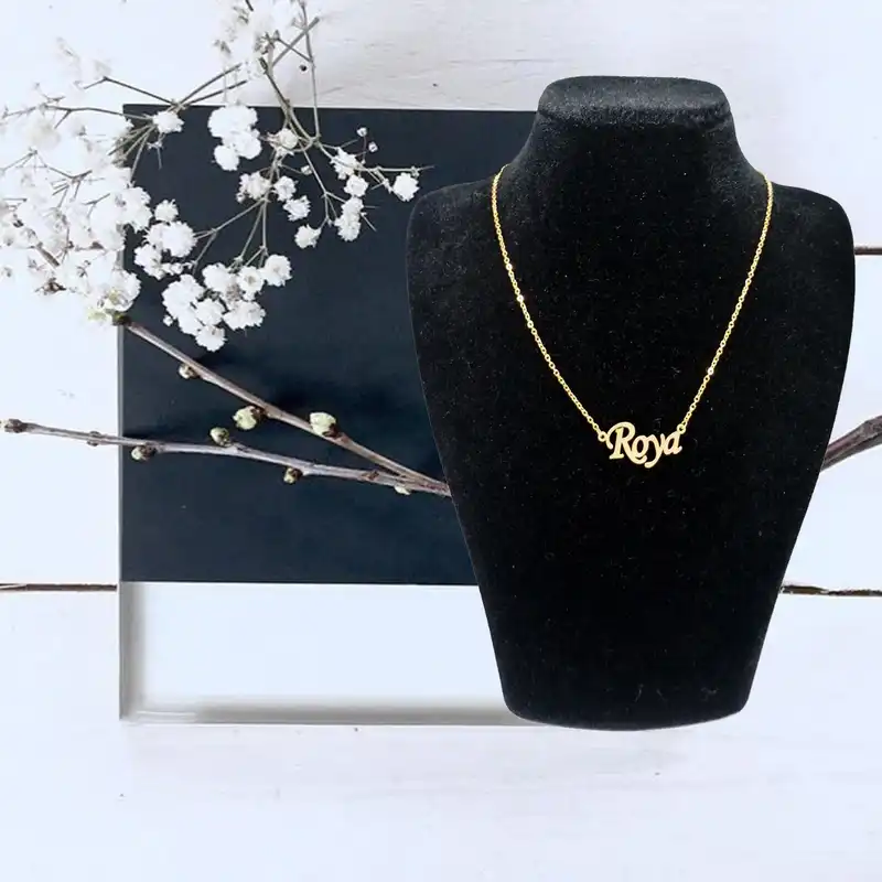 گردنبند نقره زنانه آی جواهر مدل رویا کد N883