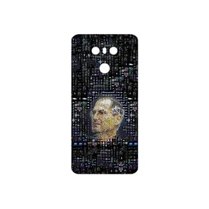 MAHOOT Collage of Steve Jobs 2 Cover Sticker for LG G6