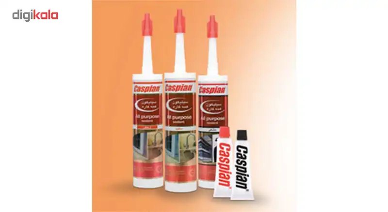 چسب سیلیکون آکواریوم کاسپین مدل شفاف حجم 300 میلی لیتر