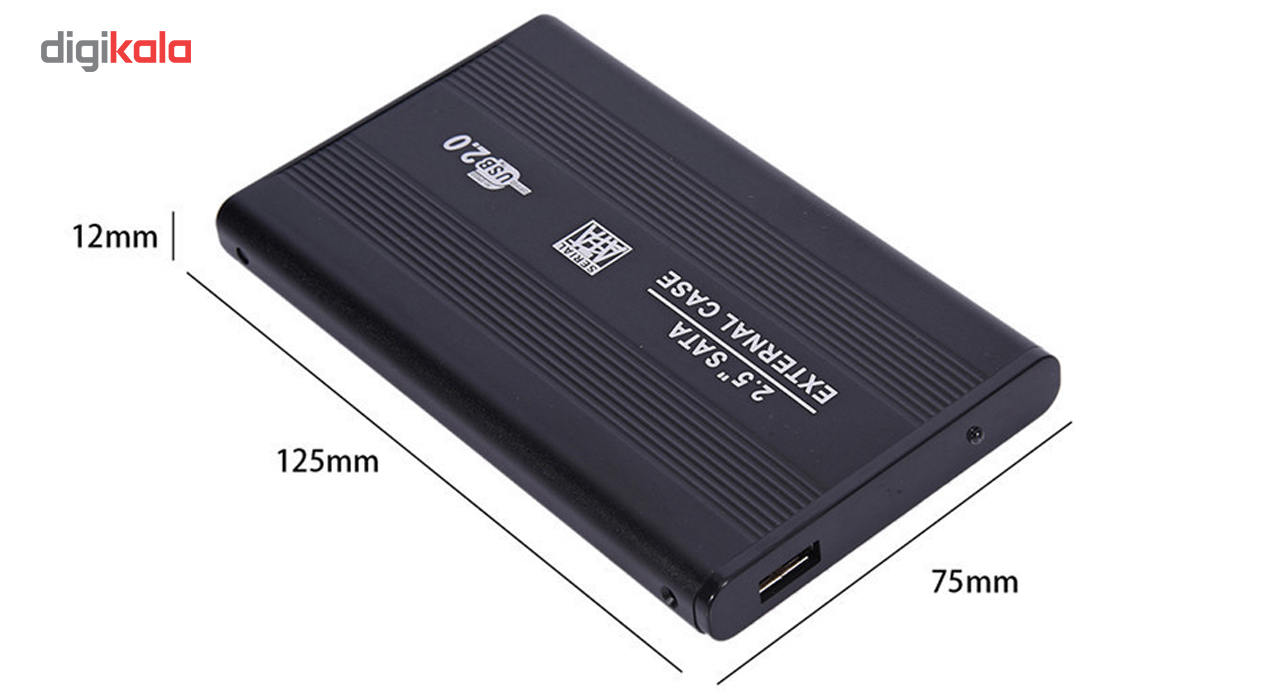 باکس تبدیل SATA به USB 2.0 مدل BET-S254