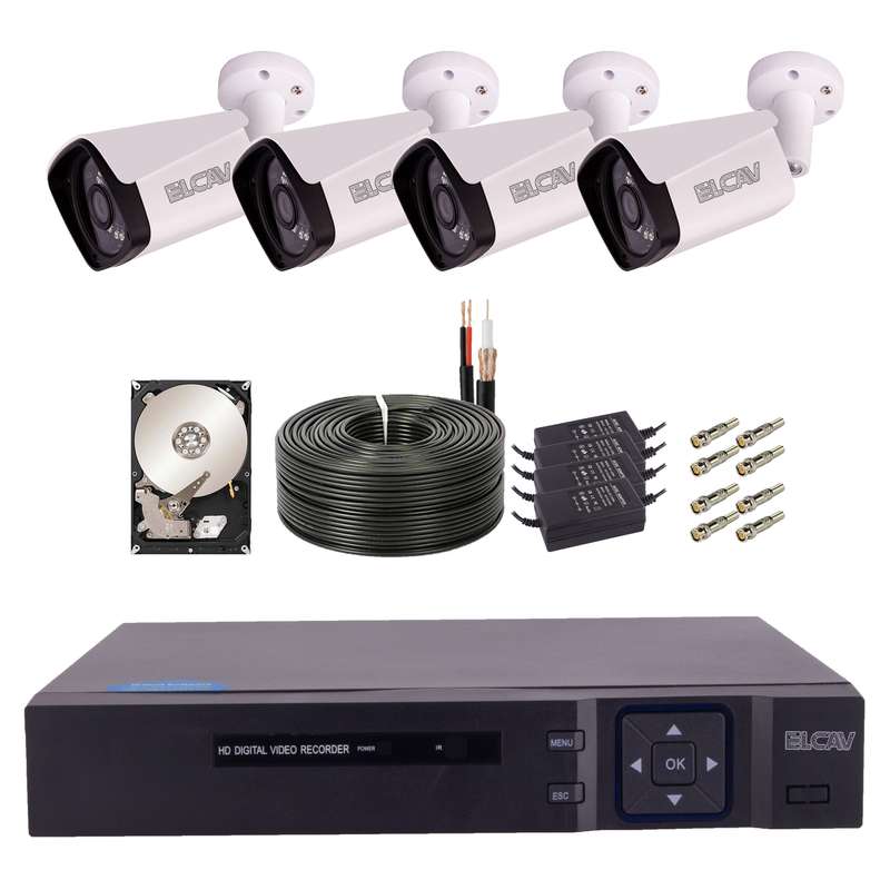 سیستم امنیتی الکاو مدل EL-P4B32AF2-HDD500C سیستم امنیتی الکاو مدل EL-P4B32AF2-HDD500C