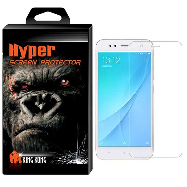 محافظ صفحه نمایش شیشه ای کینگ کونگ مدل Hyper Protector مناسب برای گوشی شیاومیMi A1 /Mi 5X محافظ صفحه نمایش شیشه ای کینگ کونگ مدل Hyper Protector مناسب برای گوشی شیاومیMi A1 /Mi 5X