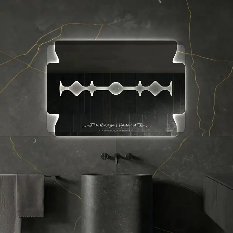 آینه سرویس بهداشتی سایان هوم مدل تیغ