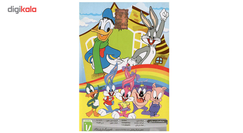 بازی Tiny Toon مخصوص پلی استیشن 2 بازی Tiny Toon مخصوص پلی استیشن 2