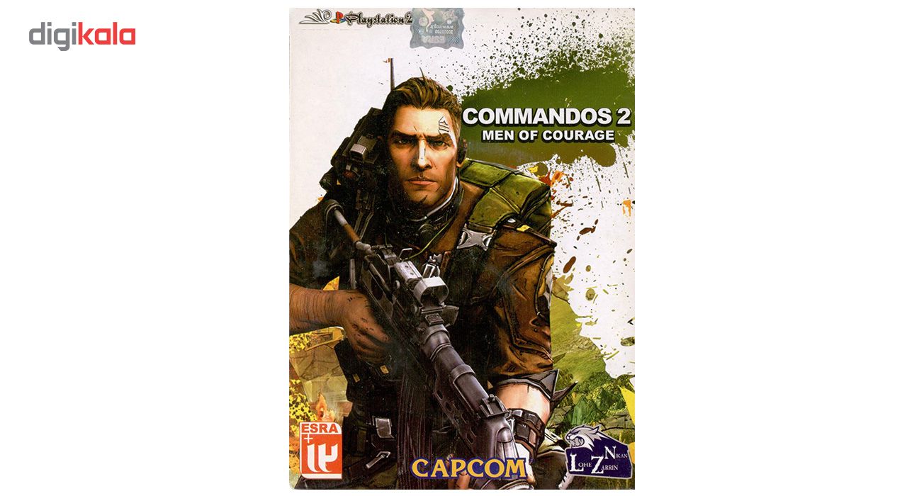 بازی Commandos 2 مخصوص پلی استیشن 2