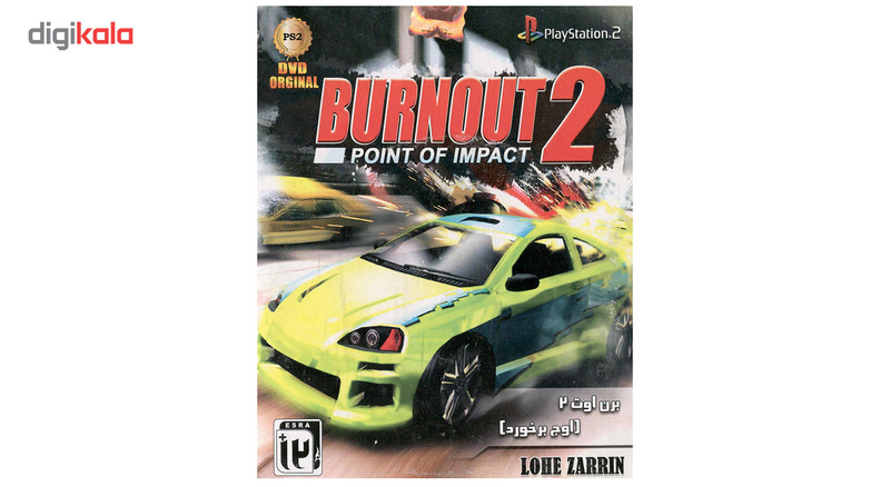 بازی Burnout 2 مخصوص پلی استیشن 2 بازی Burnout 2 مخصوص پلی استیشن 2
