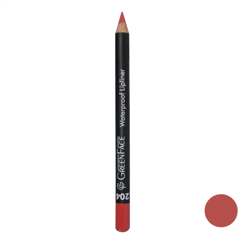 مداد لب گرین فیس شماره 204