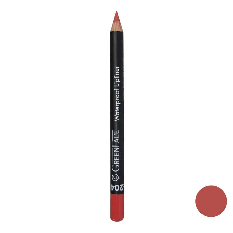 مداد لب گرین فیس شماره 204