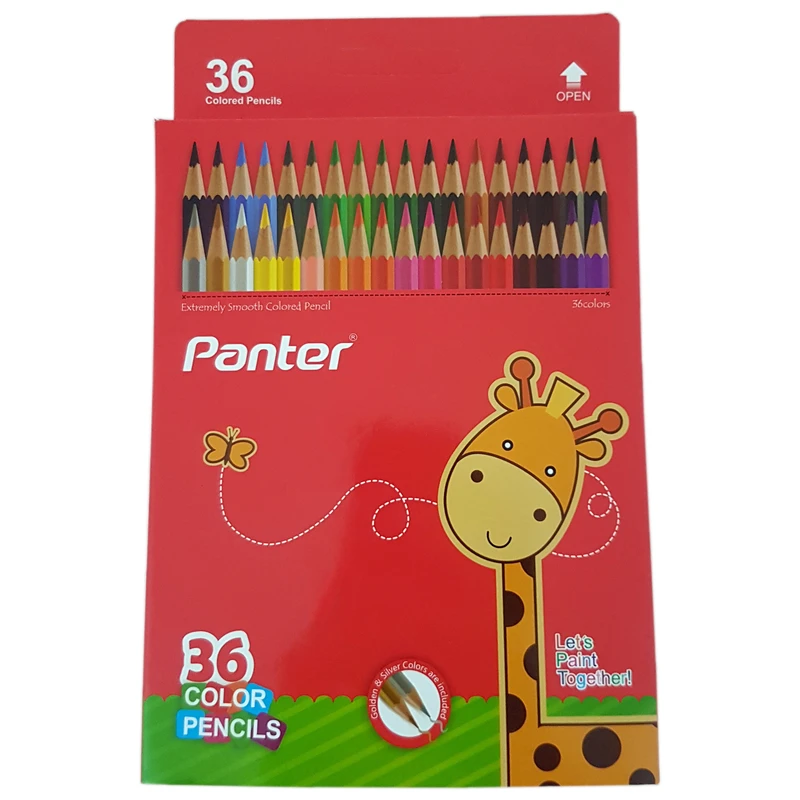 مداد رنگی 36 رنگ پنتر کد PCP 103-36
