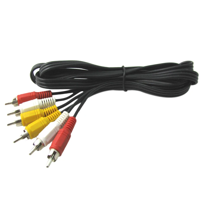 کابل 3 جک RCA به 3 جک RCA کد AV طول 1.5 متر 