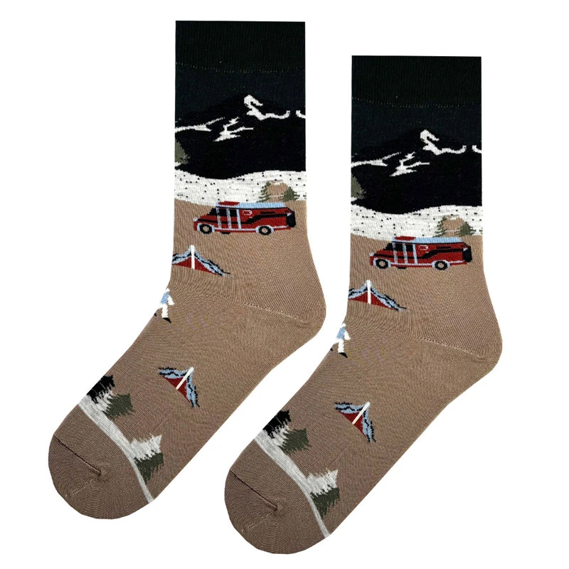 جوراب ساق بلند زنانه ال سون مدل ماجراجویان کد PH1138