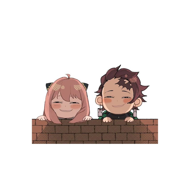 استیکر لپ تاپ و موبایل مدل انیمه طرح  Spy x Family Anya Forger کد 3038