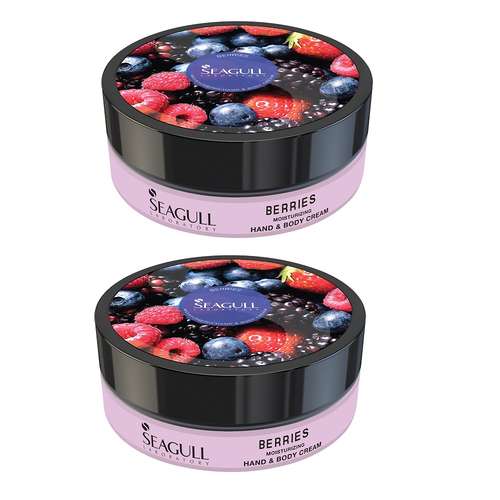 کرم مرطوب کننده سی گل مدل Berries حجم 200 میلی لیتر مجموعه 2 عددی
