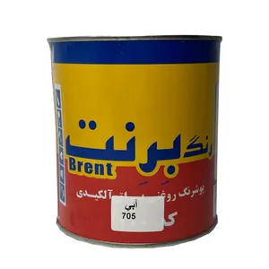 رنگ روغنی آبی برنت مدل 705 حجم 250 میلی لیتر