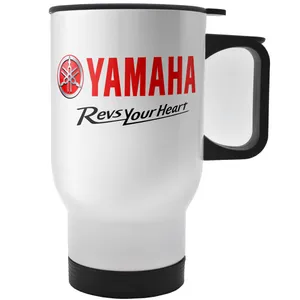 ماگ ماشین آکو مدل Yamaha and Slogan- logo گنجایش 0.47 لیتر