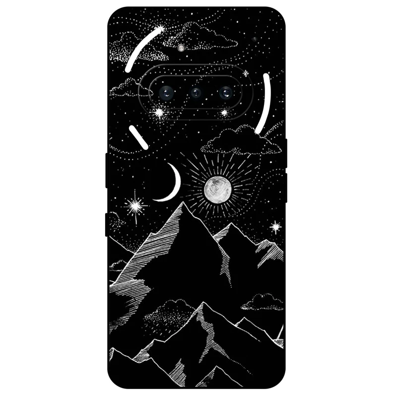 کاور مگافون طرح کوه مدل 8078 مناسب برای گوشی موبایل ناتینگ Phone 3a
