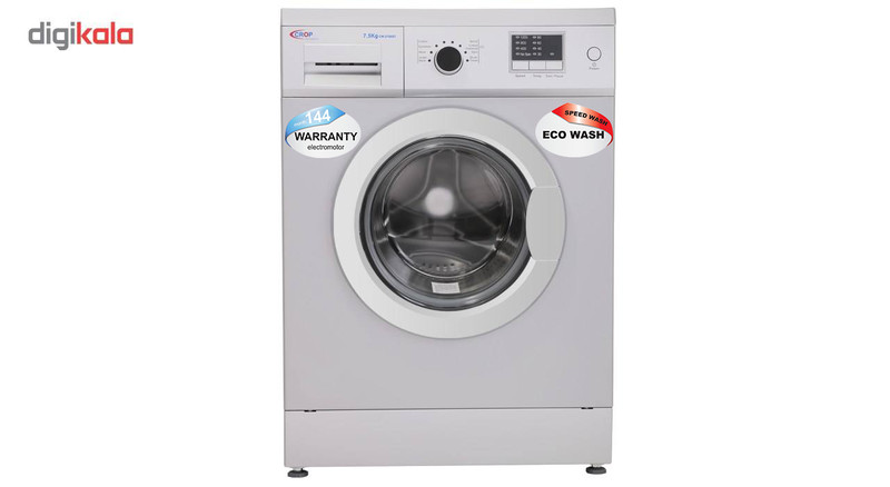ماشین لباسشویی کروپ مدل CW-2704 ظرفیت 7.5 کیلوگرم