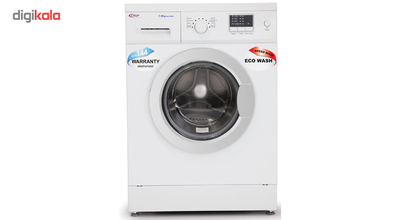 ماشین لباسشویی کروپ مدل CW-2704 ظرفیت 7.5 کیلوگرم
