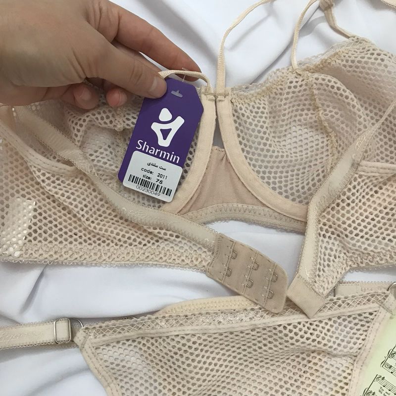 ست شورت و سوتین زنانه شارمین مدل سلندی فنردار هارنسدار - - 9