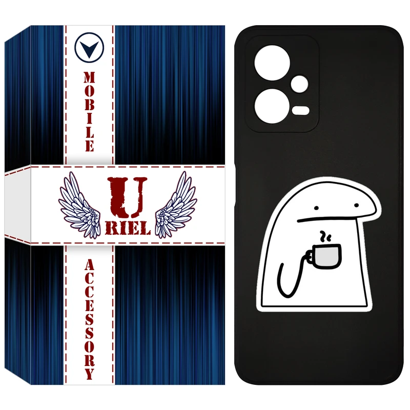 کاور یوریل قاب مدل KSH کد 79 طرح پوکرفیس مناسب برای گوشی موبایل شیائومی Poco X5 / Redmi Note 12 5G