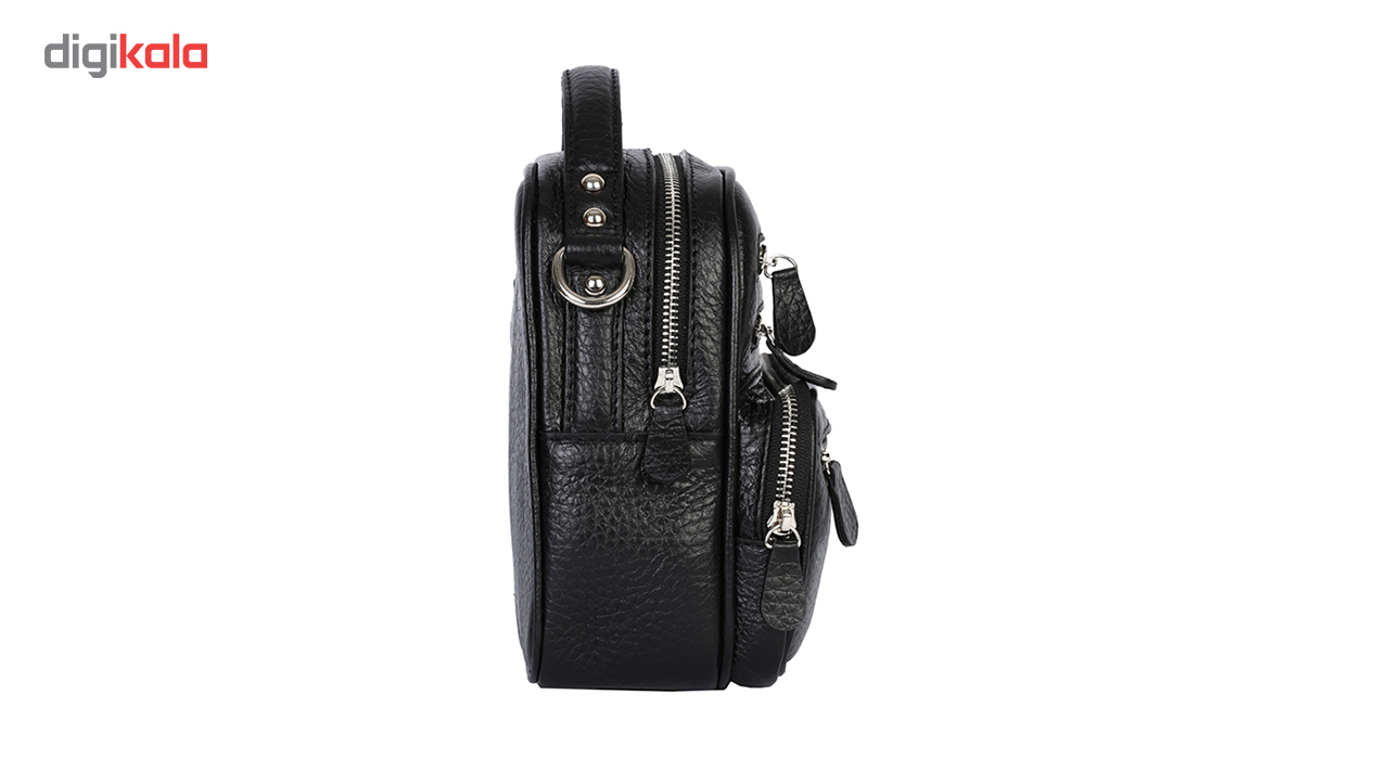 کیف دوشی رویال چرم کد W59-Black