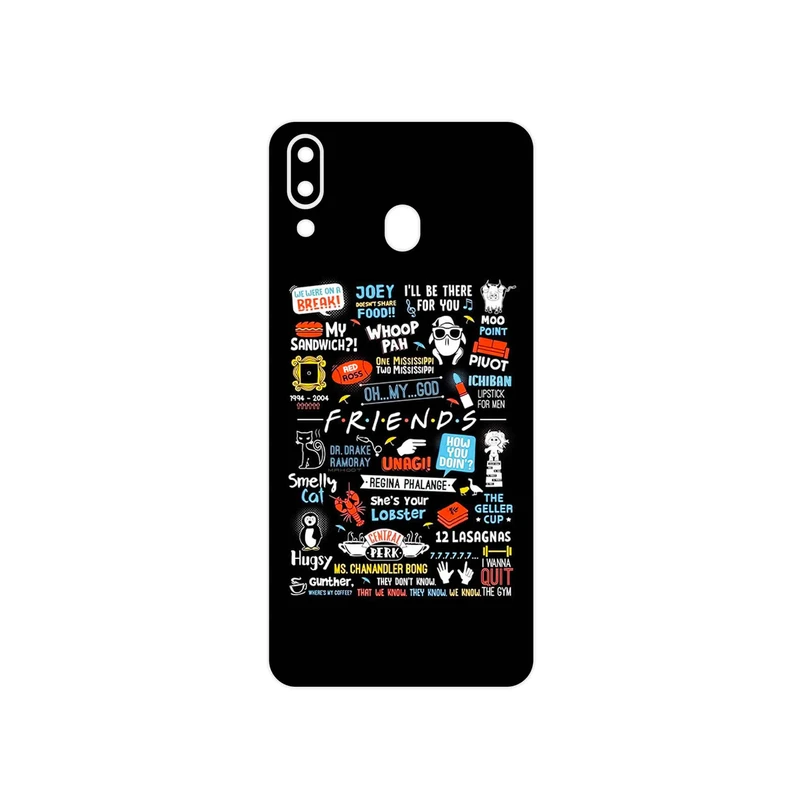 برچسب پوششی ماهوت مدل Friends 2 مناسب برای گوشی موبایل سامسونگ Galaxy M20