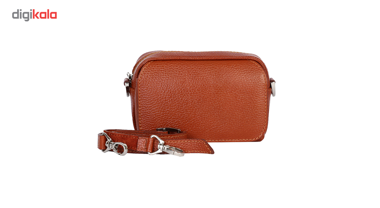 کیف دوشی رویال چرم کد W60-Brown