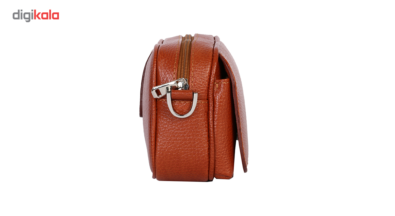 کیف دوشی رویال چرم کد W60-Brown