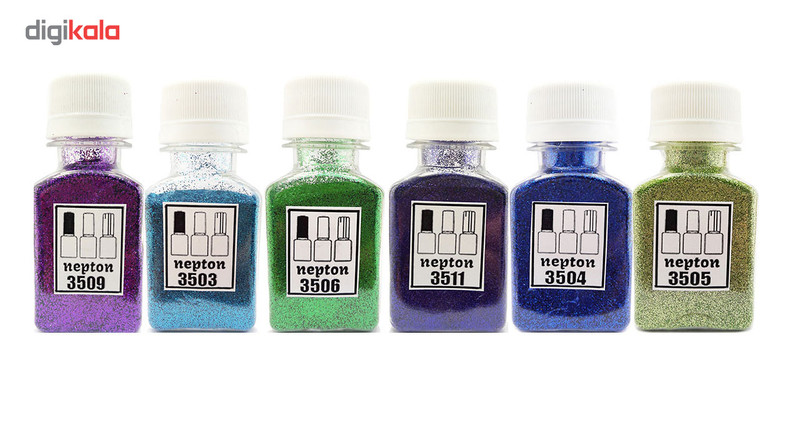 بسته 6 عددی اکلیل ناخن نپتون مدل سرد