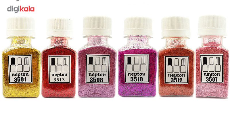 بسته 6 عددی اکلیل ناخن نپتون مدل گرم