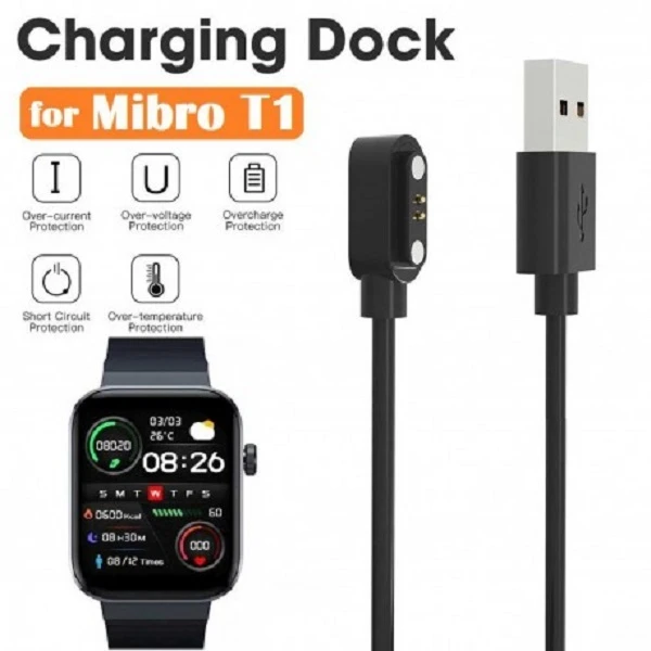 عکس شماره 3 : کابل شارژ مدل mb-l2 مناسب برای ساعت هوشمند میبرو lite 2