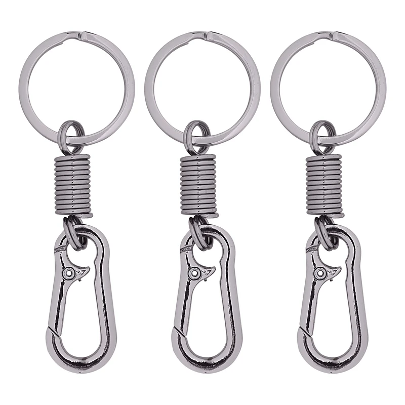 عکس شماره 2 : جاکلیدی مدل قلاب فنری کد bet-3015 مجموعه 3 عددی