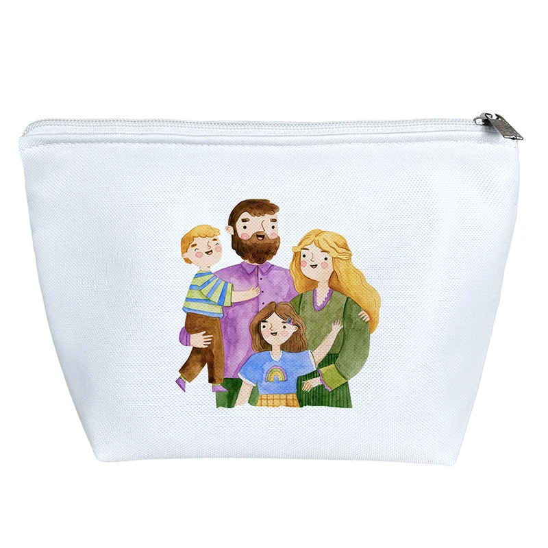 کیف لوازم آرایش دخترانه خندالو مدل خانواده Happy Family کد 3315