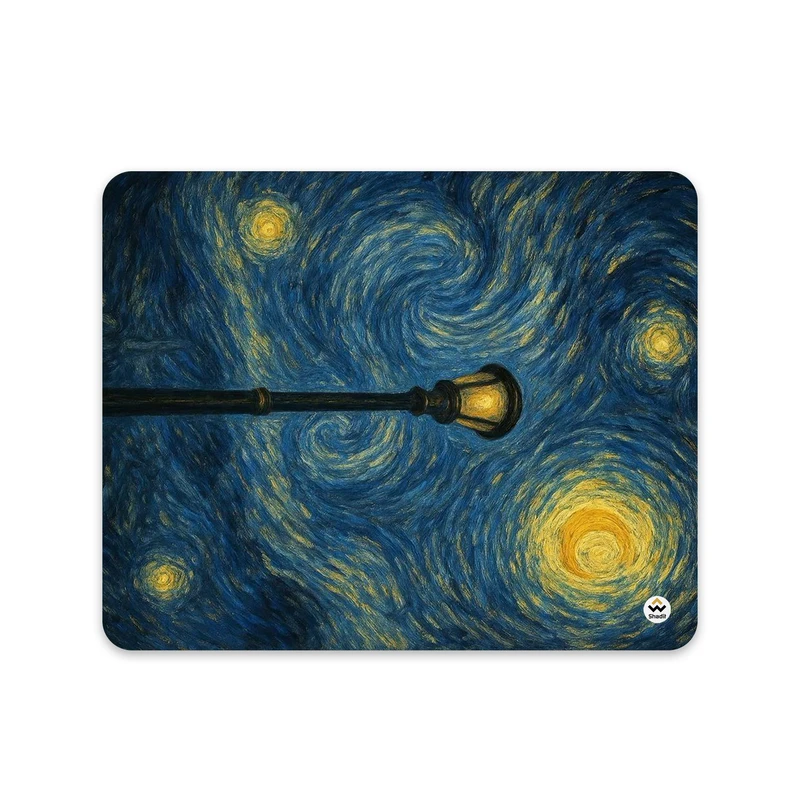 ماوس پد شادیت مدل شب پر ستاره کد212 سایز 24*19 سانتی متر