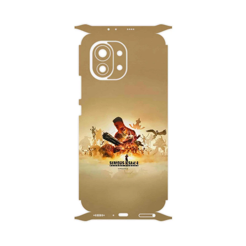 برچسب پوششی ماهوت مدل Serious Sam Game Series-FullSkin مناسب برای گوشی موبایل شیائومی Mi 11 5G