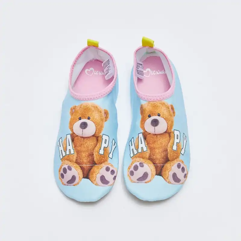 کفش ساحلی زنانه ال سی وایکیکی مدل استپ دار تدی