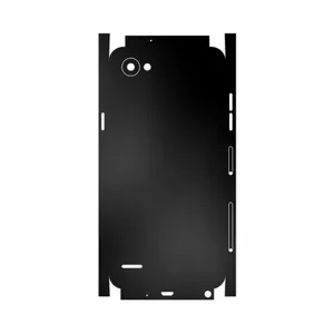 MAHOOT Black-Matte-FullSkin Cover Sticker for LG Q6