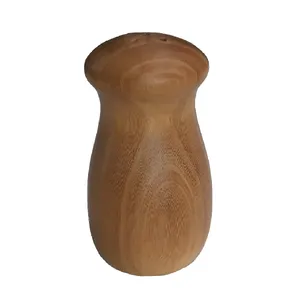 نمکدان چوبی مدل کوزه 