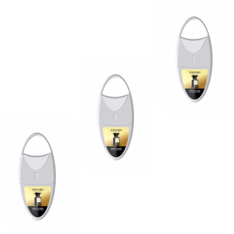 عطر جیبی مردانه پینک گارد مدل Tom Ford Tuscan Leather حجم 16 میلی لیتر مجموعه 3 عددی