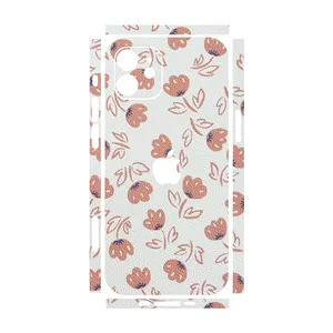 Remax cover sticker Leth model flower design suitable for Apple iPhone 12 mobile phone