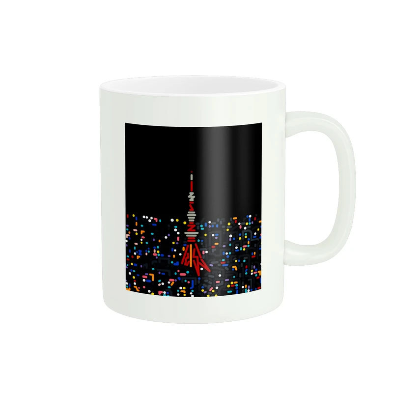 ماگ پاد آفرین مدل نقاشی شهر پاریس کد 1711