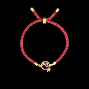 تخفیف دستبند طلا 18 عیار زنانه ناریا مدل انار