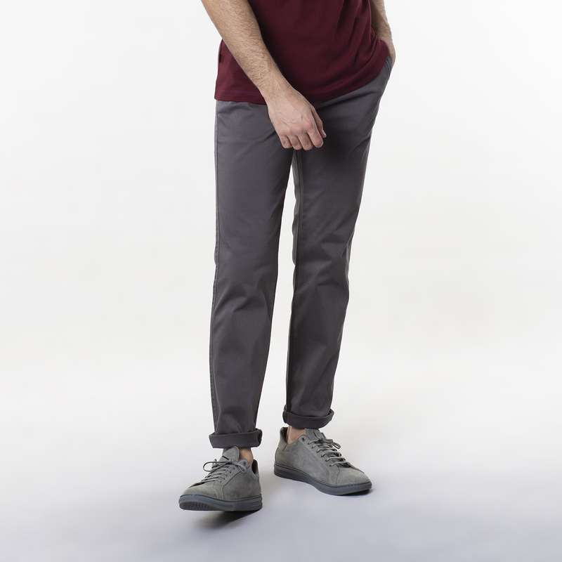 شلوار مردانه پاتن جامه مدل 101221000131561 رنگ طوسی