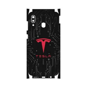 MAHOOT TESLA-Motors-FullSkin Cover Sticker for Samsung Galaxy M10s