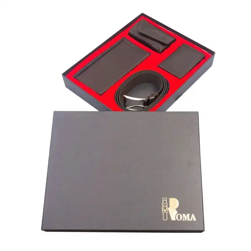 ست هدیه روما چرم مدل 04