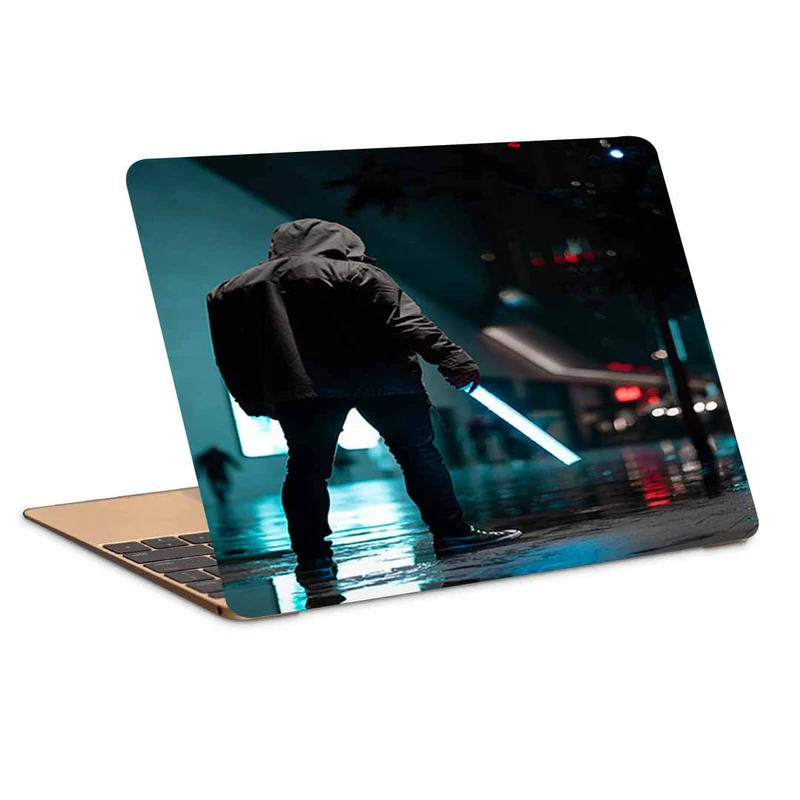 استیکر لپ تاپ طرح mudassirali کد N-408 مناسب برای لپ تاپ 15.6 اینچ