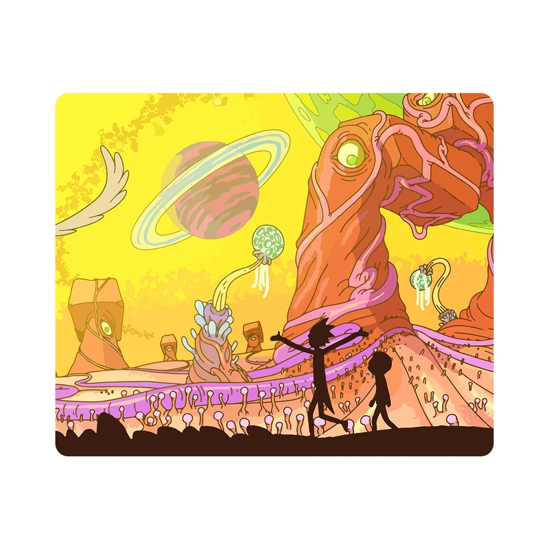 ماوس پد هومرو مدل MP1107-SIZE2437 طرح ریک و مورتی