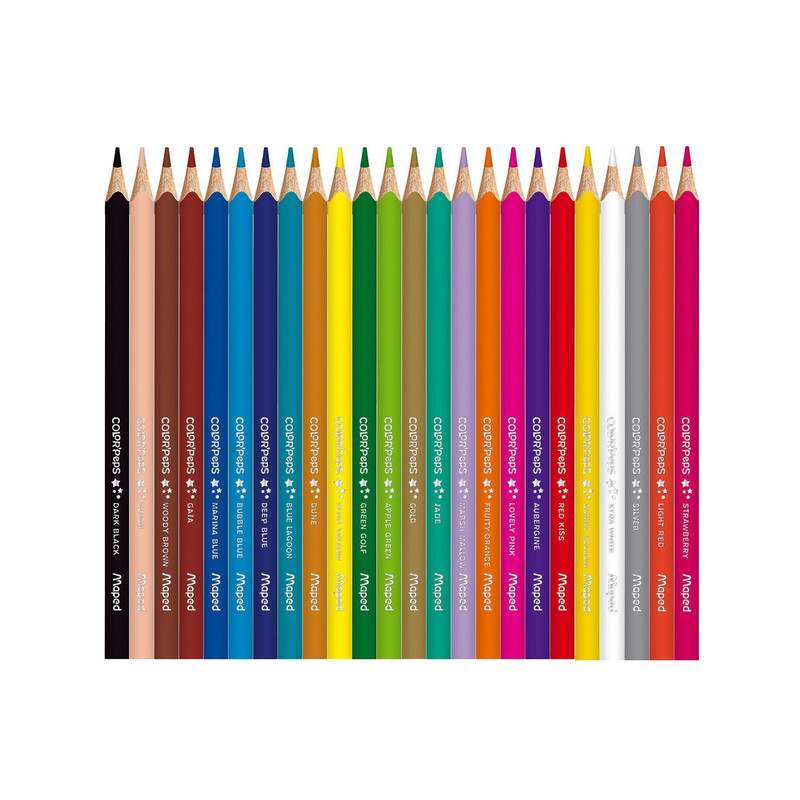 مداد رنگی 24 رنگ مپد مدل کالر پپس