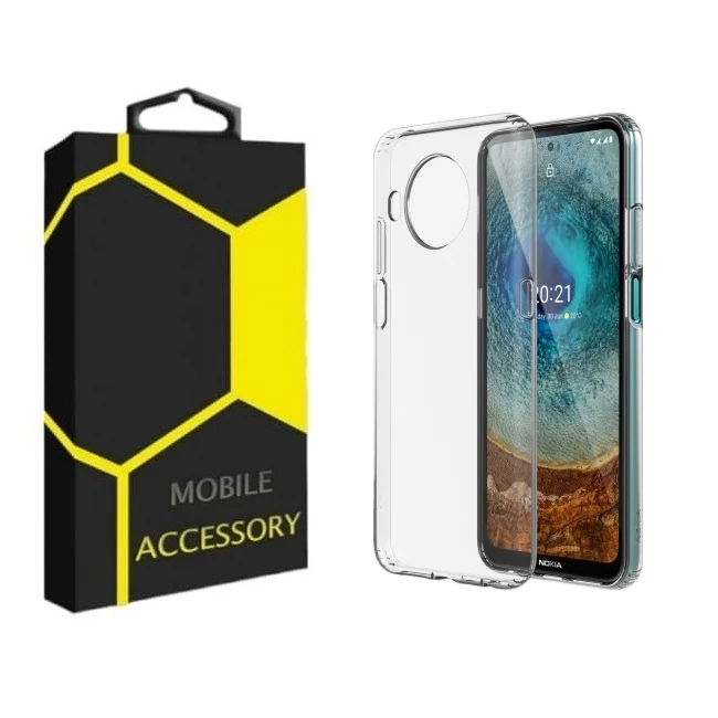 کاور مدل Transparent مناسب برای گوشی موبایل نوکیا X20 / X10