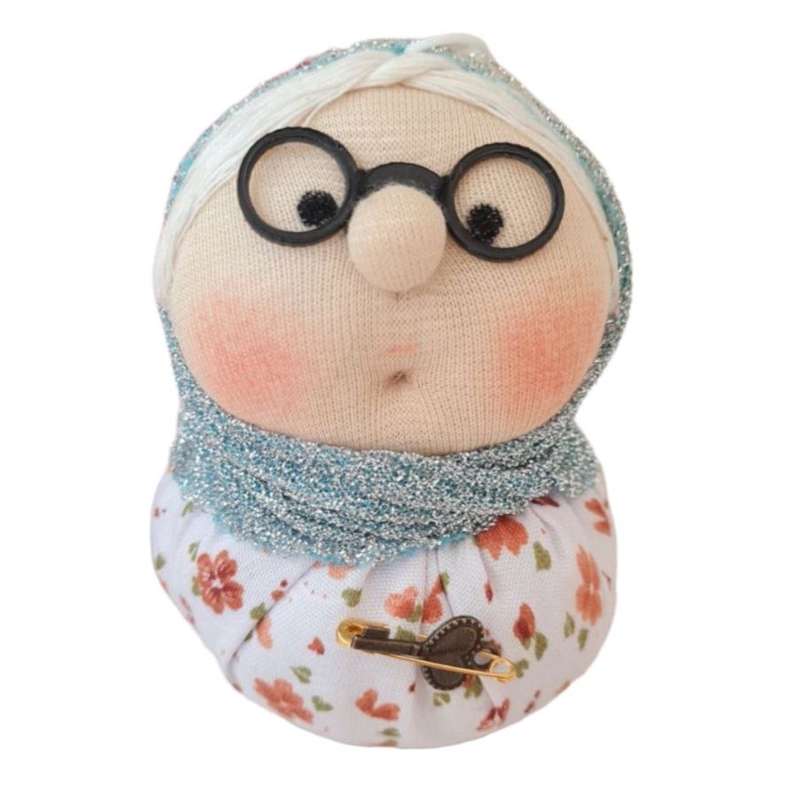 آویز تزیینی مدل عروسک ننه سرما
